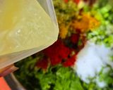 A picture of step 3 of Green Garlic Mix Dal Dhokla.
