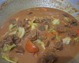 Foto langkah ke 8 dari resep Tongseng Sapi Kuah Santan Gurih (1 kg Daging).
