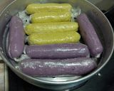 รูปขั้นตอนการทำที่ 4 ของ ข้าวเกรียบฟักทอง/มันม่วง