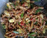Foto langkah ke 4 dari resep Sambel tempe teri jengkol.