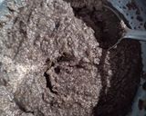 A picture of step 2 of Chocolate idli.