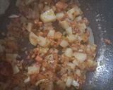 A picture of step 4 of Kathiyawadi khichdi.