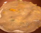 A picture of step 8 of Traditional Taiwanese Egg Pancake (Dan Bing).