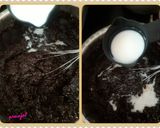 A picture of step 4 of Eggless Chocolate Brownie.