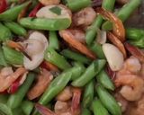 Foto langkah ke 6 dari resep Tumis Buncis Udang.