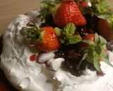 Une image de l'étape 11 de 🍓Meringue Fraise Chantilly Coco Vanille.