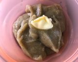 Foto langkah ke 12 dari resep Mpasi 6month tepung kacang hijau organik mix kurma with ub.