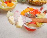 Foto langkah ke 9 dari resep Salad Buah Saus Creamy Orange mint (Dressing).