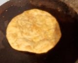 A picture of step 1 of Puri tacos.