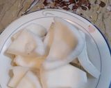 A picture of step 1 of Nariyel ke meethe samose (Coconut Sweet Samosa).