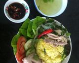 Hình bước làm 5 của món Cơm gà