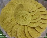 Foto langkah ke 3 dari resep Pancake Lipat Isi Buah.
