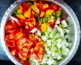 A picture of step 2 of Healthy Lettuce Wraps.