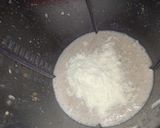A picture of step 2 of Date + coconut goodness.