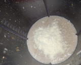 A picture of step 2 of Date + coconut goodness.