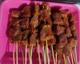 Foto langkah ke 4 dari resep Sate Daging Sapi.