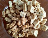 Foto langkah ke 1 dari resep Tumis Tempe Kentang Rebon.