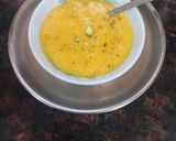 A picture of step 3 of Semolina Mango Kheer.