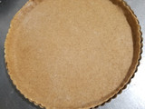 Tapa de tarta integral salada casera (fácil y económica)