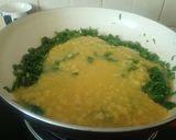 A picture of step 7 of Palak Dal.