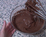 Foto del paso 5 de la receta: Bizcocho marmolado de naranja y chocolate - sin azúcar 🍊🍫👌