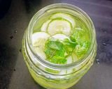 A picture of step 3 of 🥒 Cucumber Lemon Mint Infused Water 🍋💧.