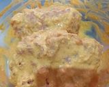 A picture of step 1 of Chicken tikka sandwich.