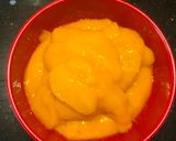 A picture of step 1 of Summer Special Mango Phirni.