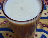 A picture of step 3 of Banana dates shake.