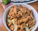 Foto langkah ke 4 dari resep Ayam Teriyaki dan Salad ala Hokben.