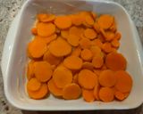 Une image de l'étape 5 de Gratin de patates douces au lait de coco et curry.