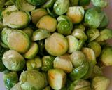 A picture of step 3 of Vickys Orange & Cranberry Brussel Sprouts, GF DF EF SF NF.