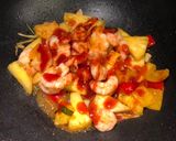 Foto langkah ke 5 dari resep Pineapple with shrimp.