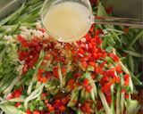 A picture of step 3 of Chinese Chicken Noodle Salad 鸡丝凉拌面.