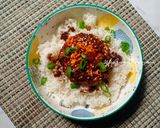 Foto langkah ke 5 dari resep Nasi Telor Ceplok ala Ayong Pontianak.