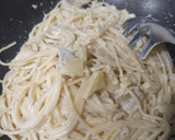 Foto del paso 4 de la receta: Spaghetti con manzana y champiñones