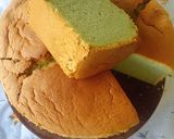 Foto langkah ke 5 dari resep Chiffon Pandan Fiber creme.