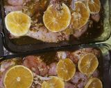 Foto del paso 2 de la receta: Sol de Elena. Pollo asado con rodajas de naranja y canela
