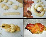 Une image de l'étape 1 de Zhavoronki- brioches russes.
