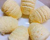 Hình bước làm 3 của món Bánh bông lan hấp mã lai không dùng bột nổi