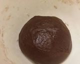 A picture of step 3 of Vickys Christmas Pudding Cookies, GF DF EF SF NF.