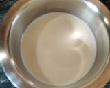 A picture of step 1 of Golden Milk.