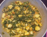 Foto del paso 2 de la receta: Acelgas con patatas y morcilla de Burgos