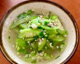 Hình bước làm 3 của món Canh Mướp Nấu Thịt Bằm