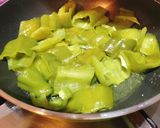 A picture of step 1 of The Best Sandwich in the World! Ribeye with Green Peppers.