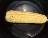 A picture of step 1 of Stir fried Sweet corn or Bhute ko Makai.