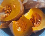 Foto langkah ke 1 dari resep Puding Labu Telur.