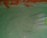 Foto langkah ke 3 dari resep Brownies Alpukat Pandan Mocca_Kukus.