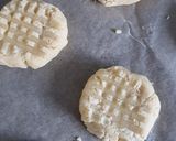 A picture of step 3 of Easy peasy 3 ingredient biscuits.