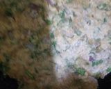 A picture of step 4 of Methi paratha.